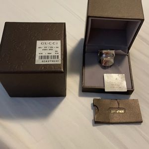 Gucci Bamboo silver ring